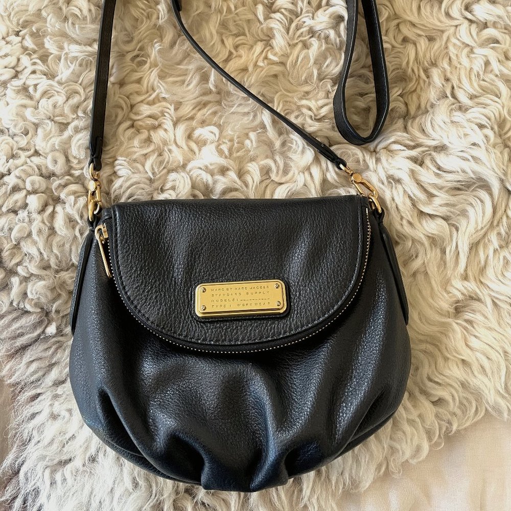 Marc by Marc Jacobs Black Natasha Crossbody Purse